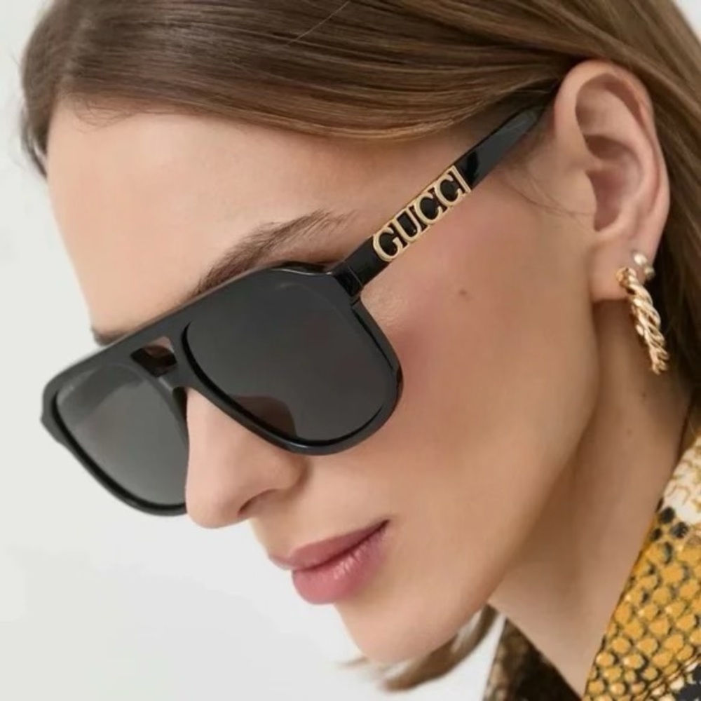 Gucci GG1188S black / grey / gradient unisex worn two times. Perfect condition.